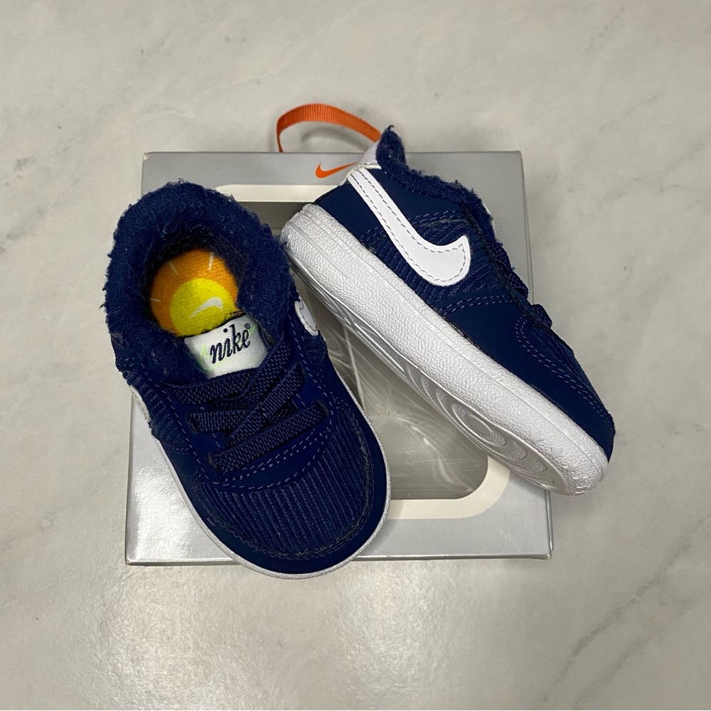 Nike | Blue & White Force 1 Crib SE